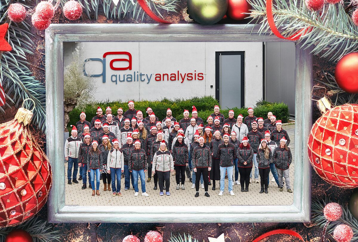 Weihnachtsgrüße aus Ihrem akkreditierten Prüflabor zur Qualitätssicherung