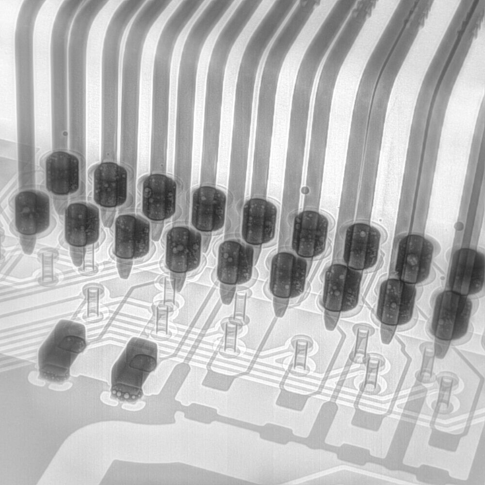 Inspection of THT assembly in the X-ray image