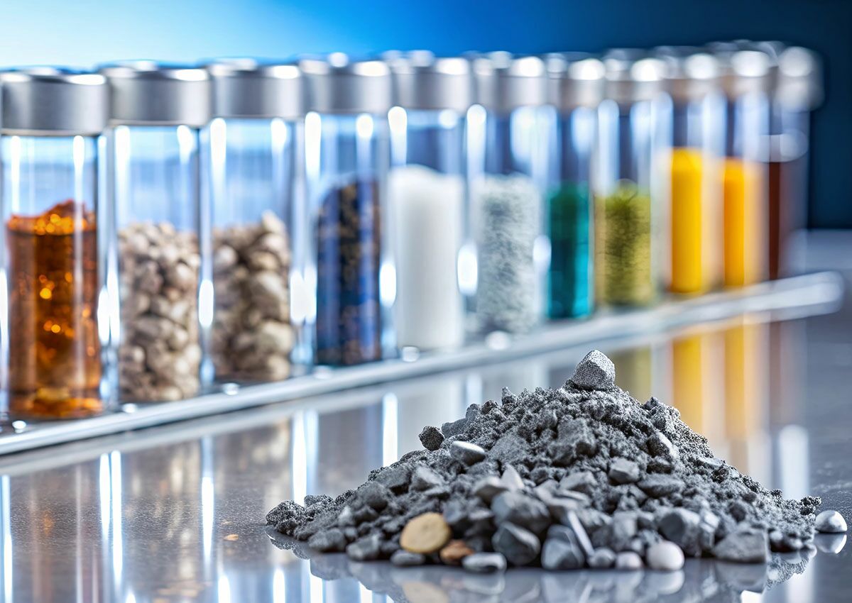 Schwermetallbestimmung durch RFA