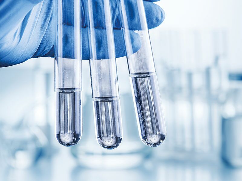 Chemical impurities are caused by reactions during production and lead to damage to the components.