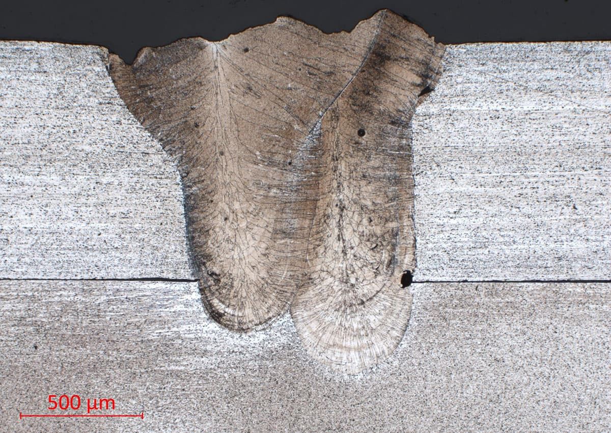 Damage analysis using SEM-EDX