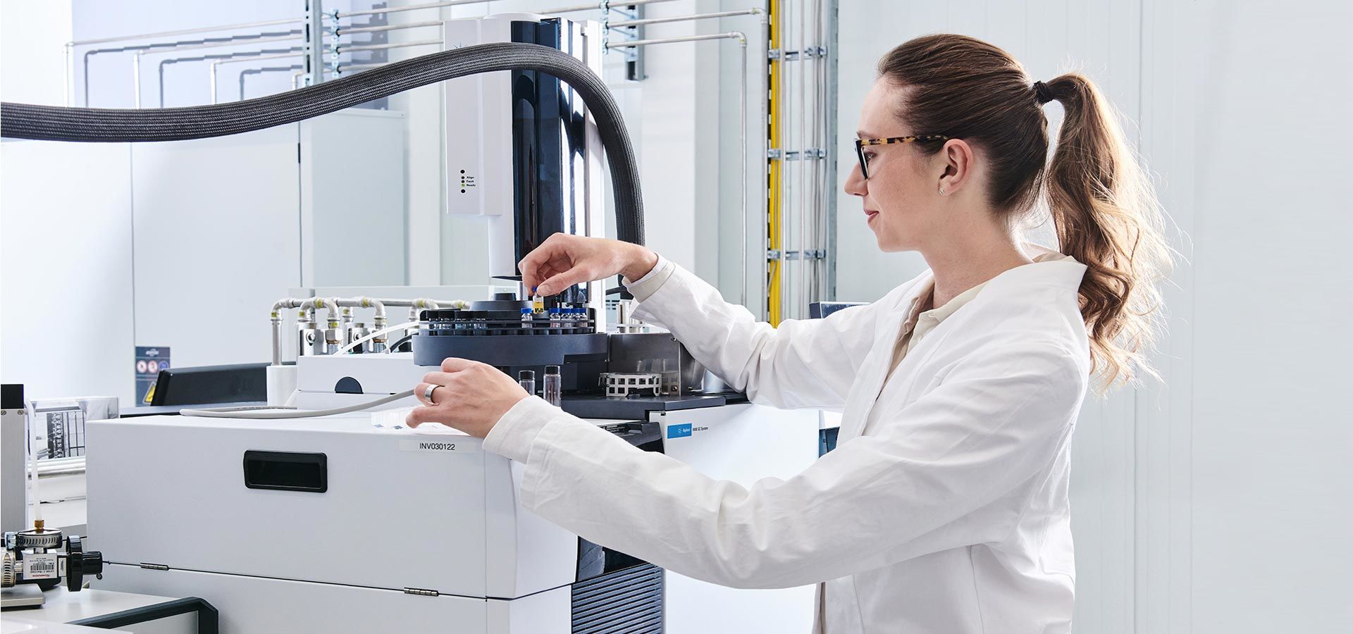 Accredited testing laboratory and analysis center for industrial quality assurance