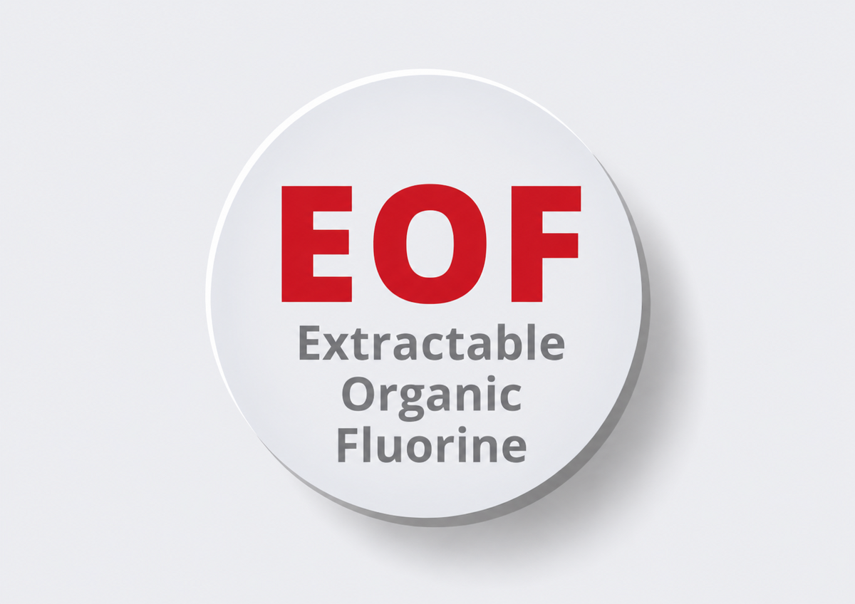 Extractable organic fluorine