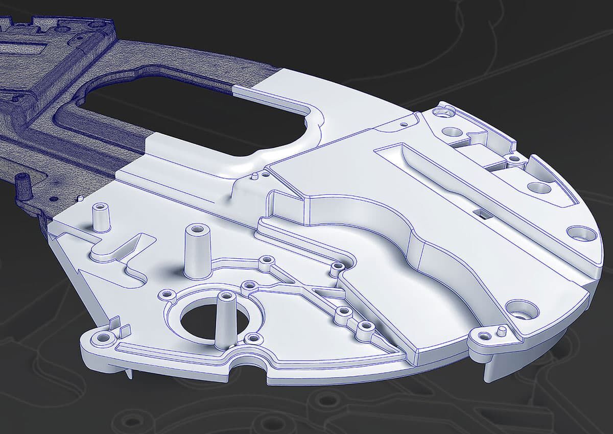 3D-Koordinatenmesstechnik für Reverse Engineering