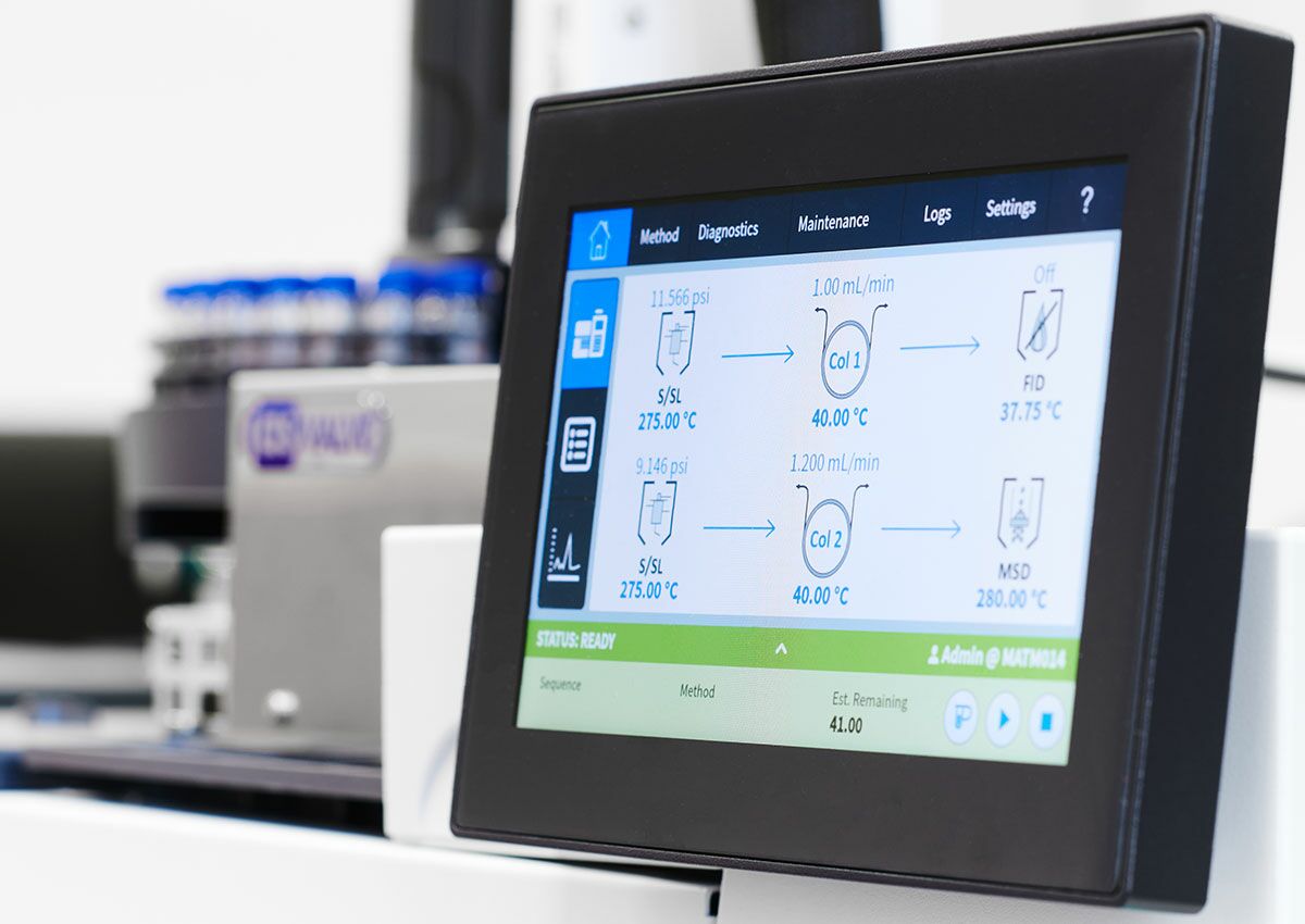 Gaschromatographie mit Headspace