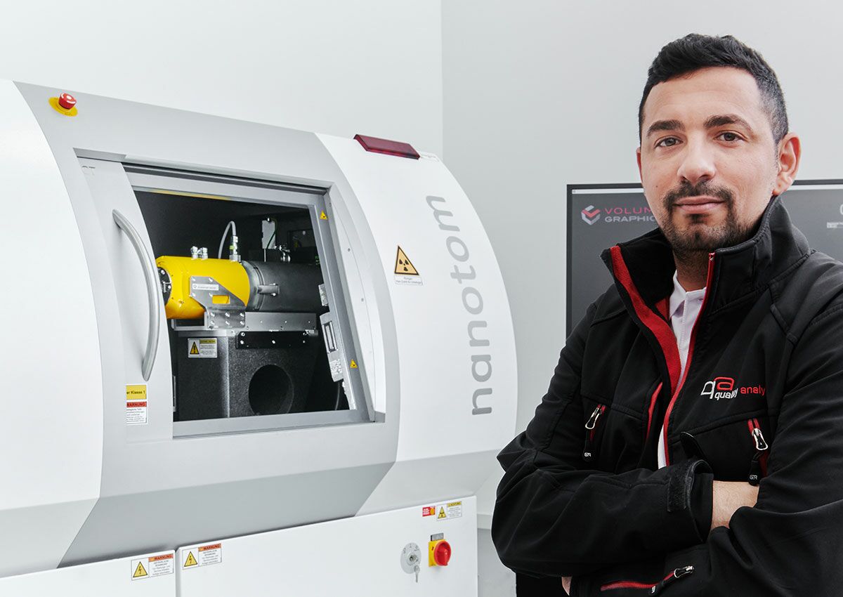 Computed tomography for the detection of pores, voids and inclusions