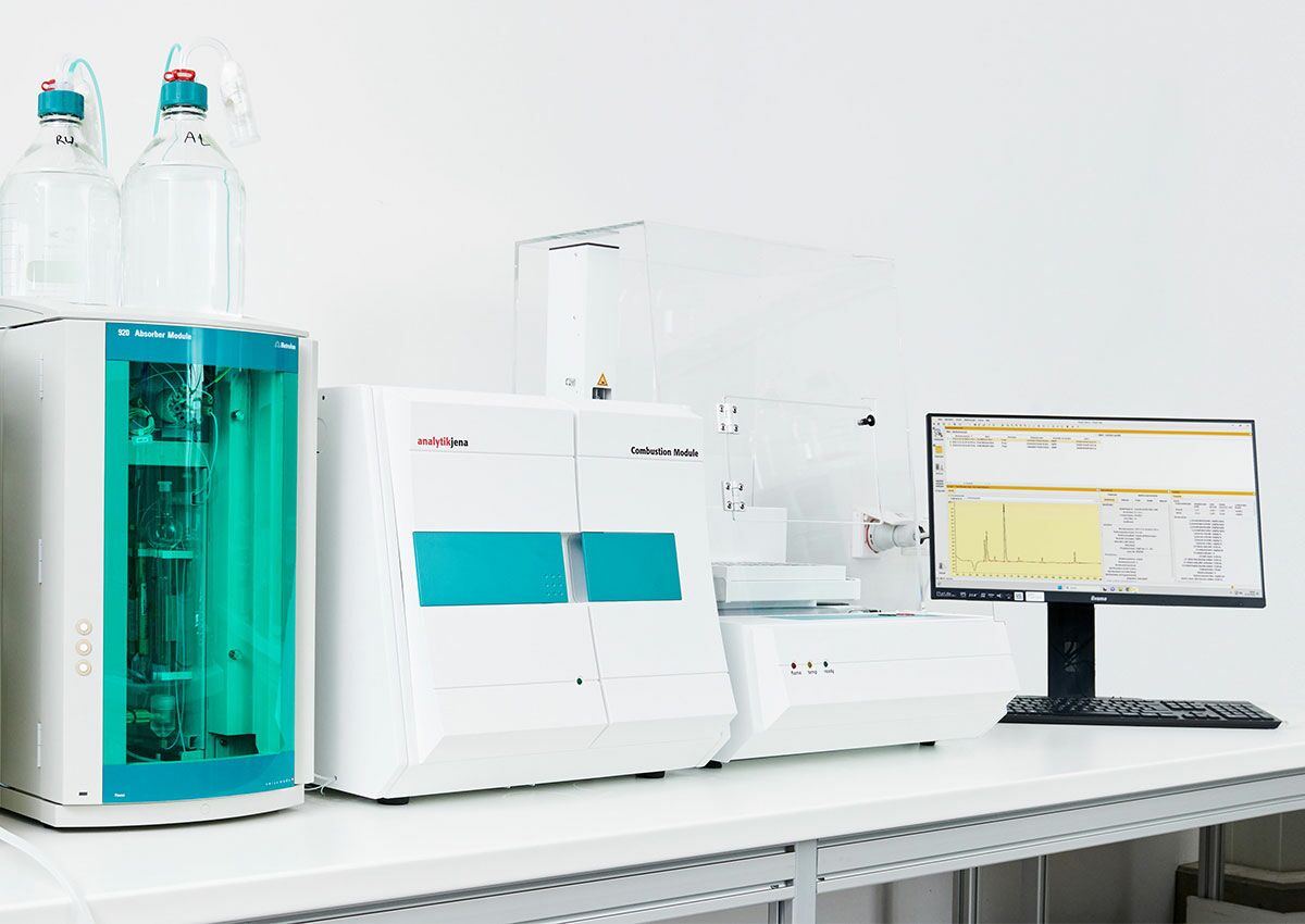Analysis method - Combustion ion chromatography (CIC)
