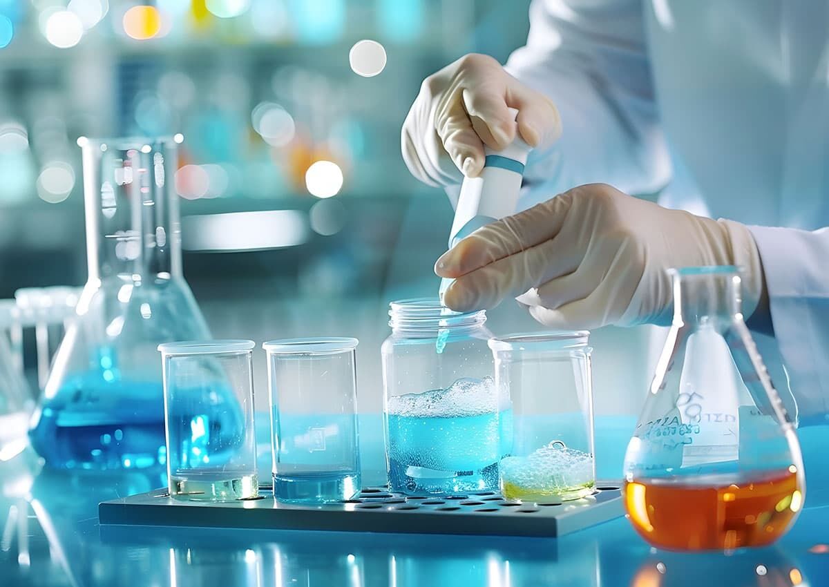 Analysis for TOF (total organic fluorine) in research