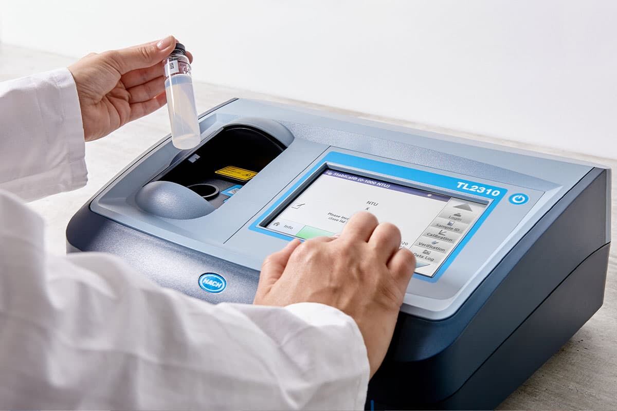Turbidity measurement in Water Analysis