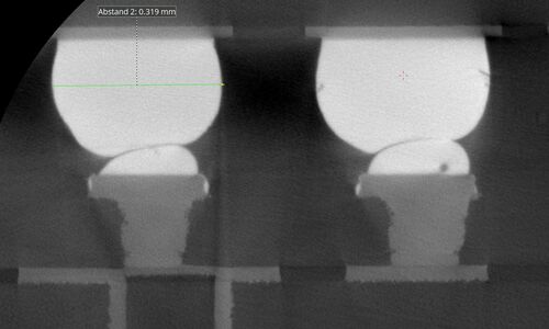 Analysis of solder joints for quality assurance