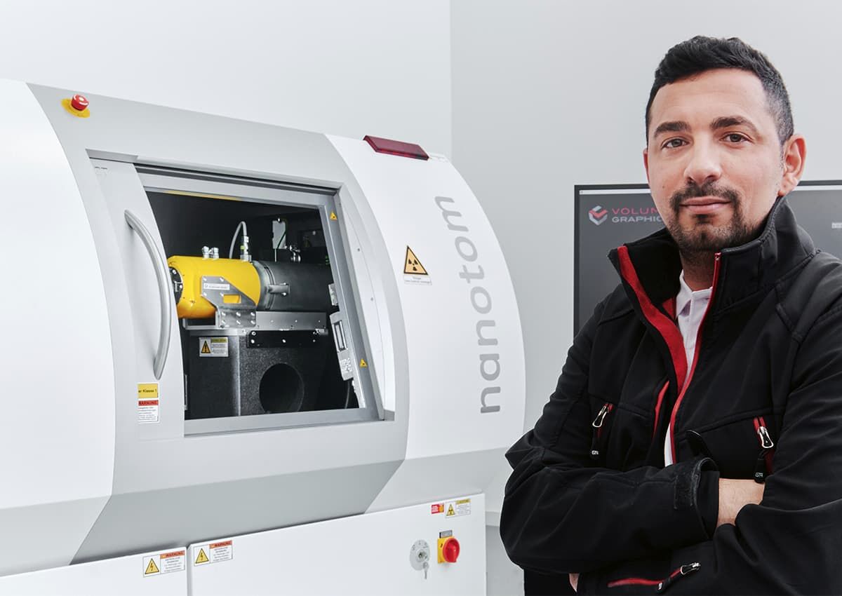 Computertomographie zur Detektion von Poren Lunkern und Einschlüssen