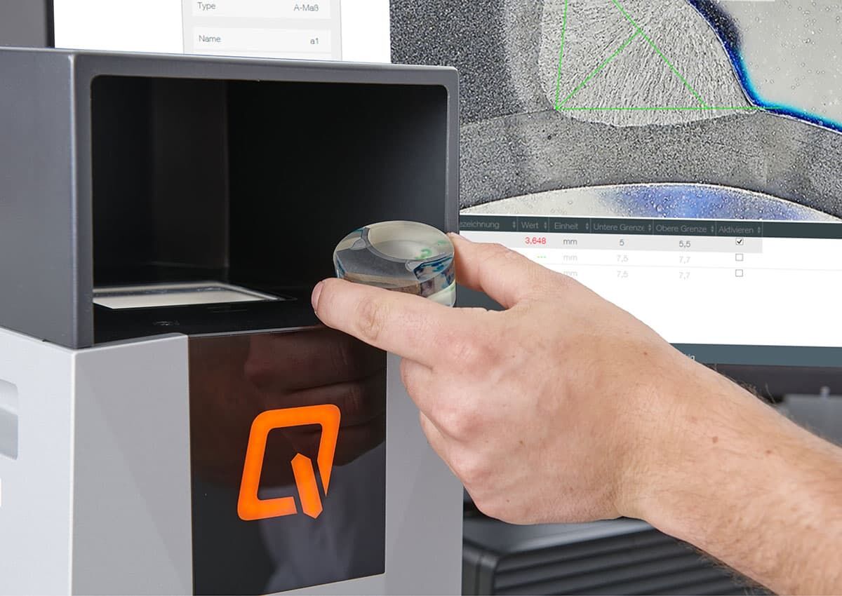 Inspection of weld seams for quality assurance