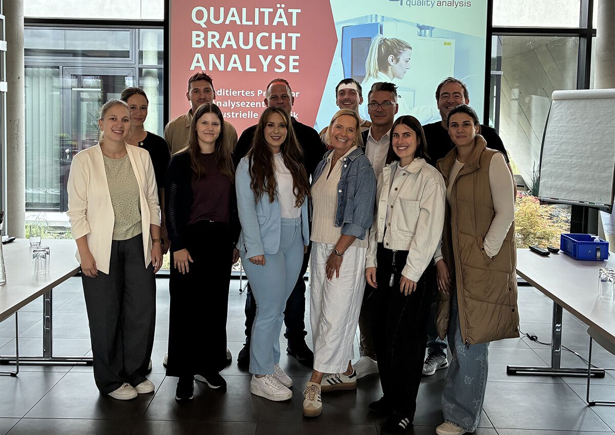 Young Professionals der Grohmann Gruppe zu Gast bei Quality Analysis