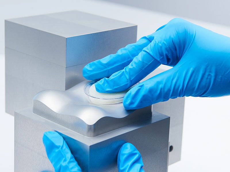 Partikelstempel, richtige Anwendung: Schritt 4