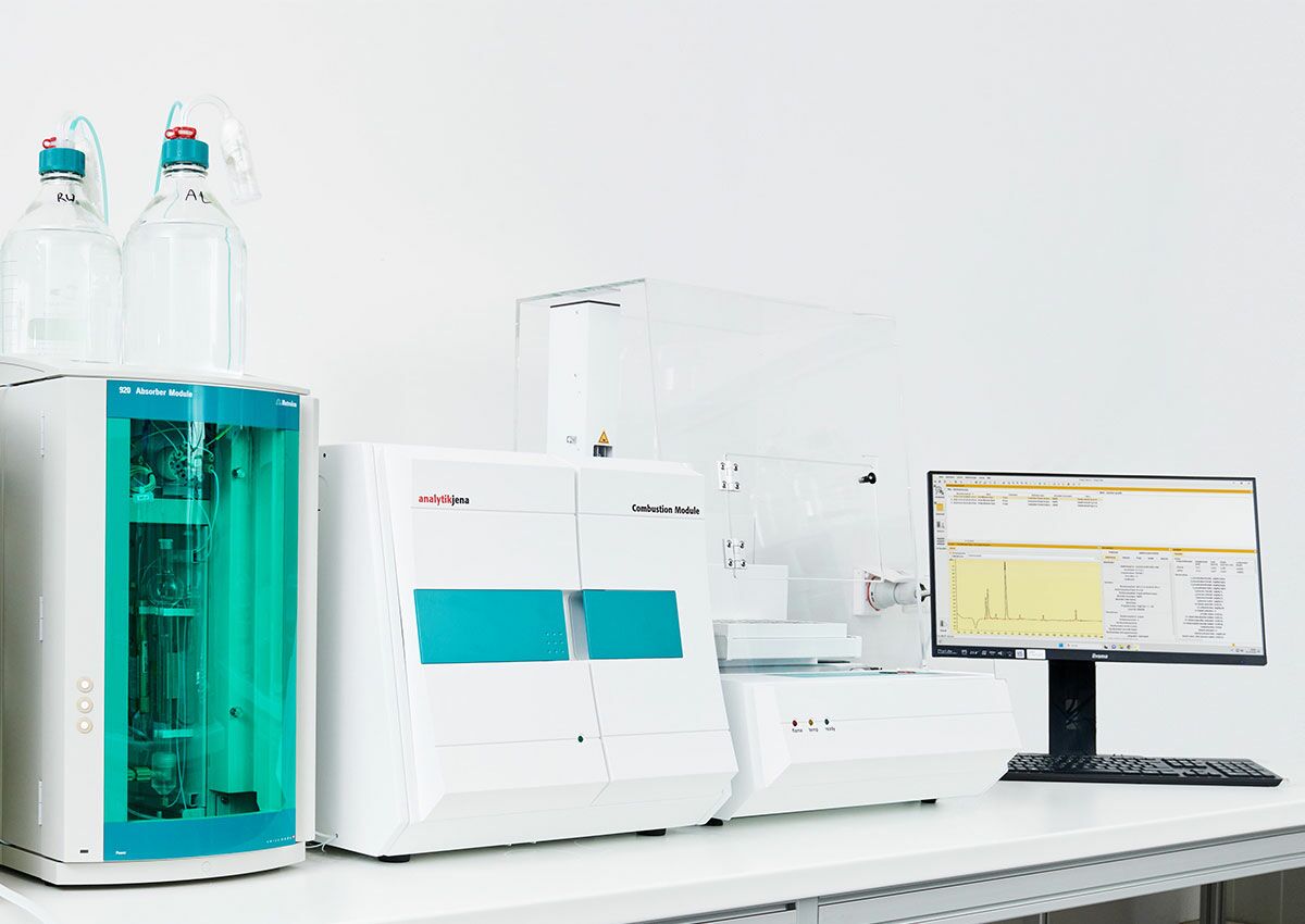 Analysemethode - Verbrennungsionenchromatographie (CIC)