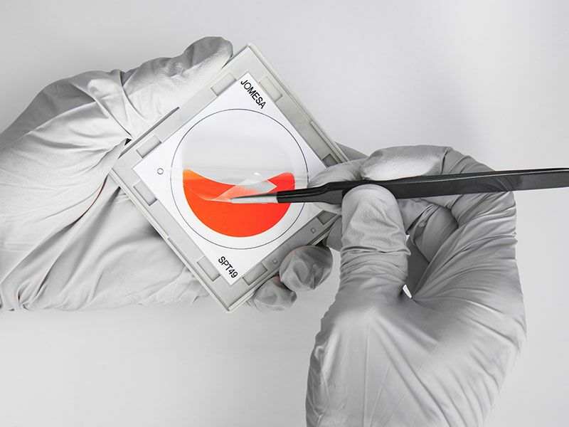 Partikelfalle, richtige Anwendung: Schritt 3