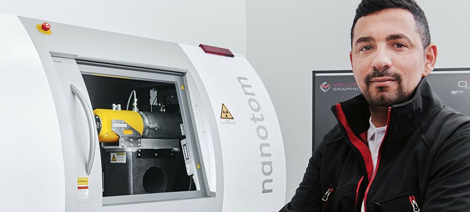Accredited testing laboratory for industrial computed tomography in Nuertingen