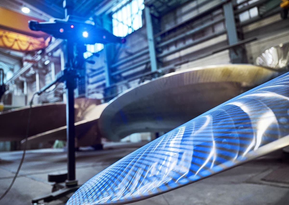 Optical dimensional inspection for safety-related parts and components