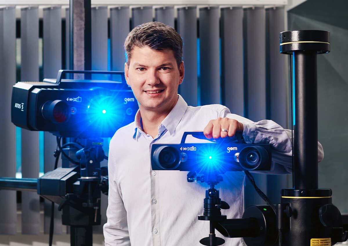 Optische Messtechnik Erfassung von Aussengeometrien