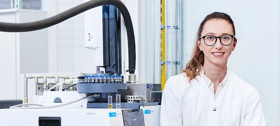 Accredited test laboratory for chemical analysis in Nuertingen
