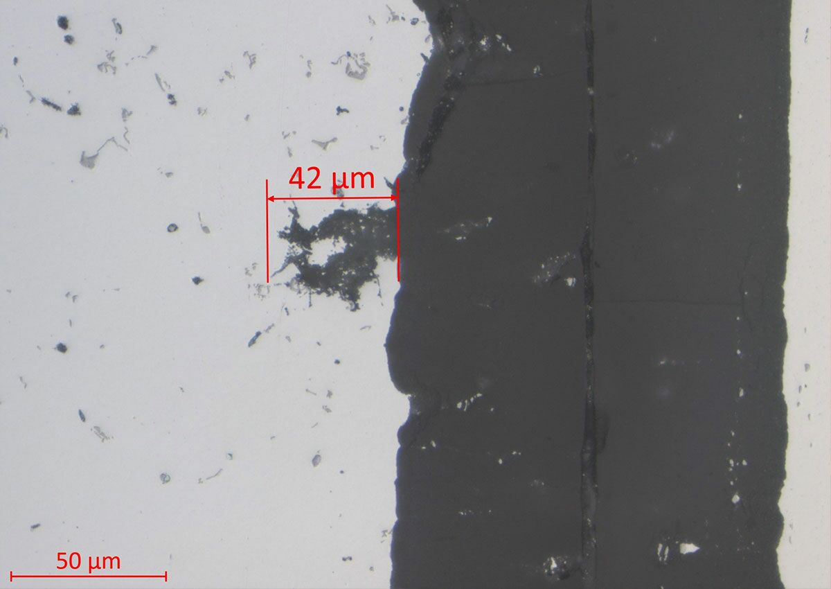 Investigation of corrosion types for damage analysis