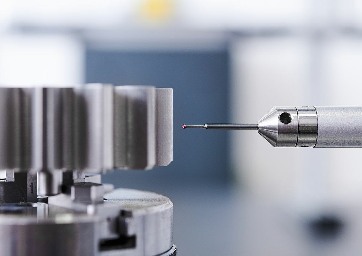 3D coordinate measuring technology with tactile measuring technology