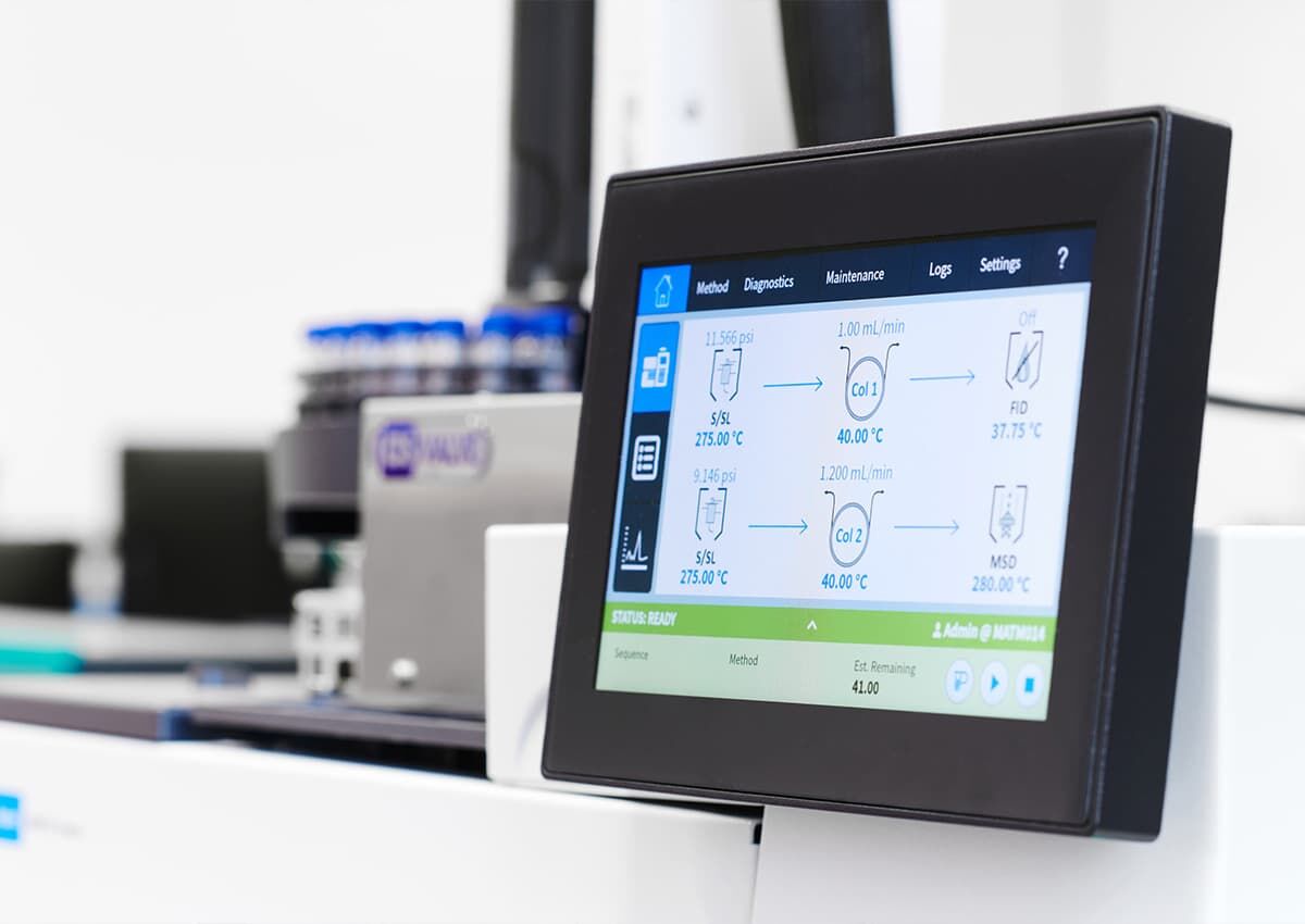 Reliable results thanks to state-of-the-art GC equipment and experienced experts