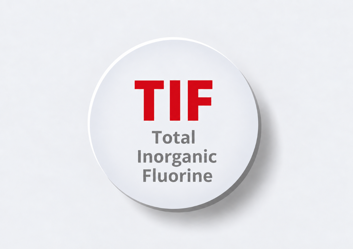 TIF (Total inorganic fluorine)