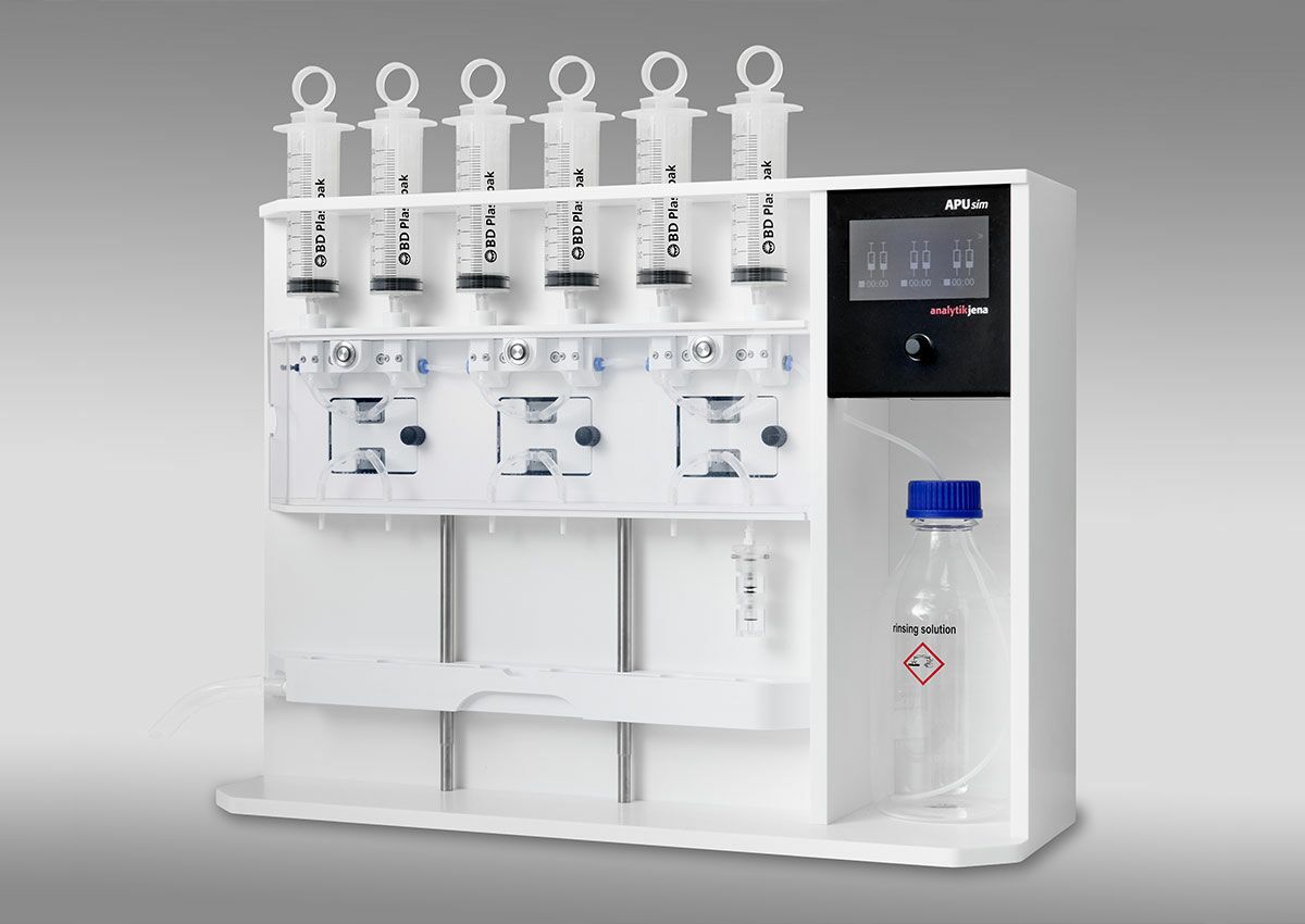 Enrichment for sample preparation in the halogen-free test