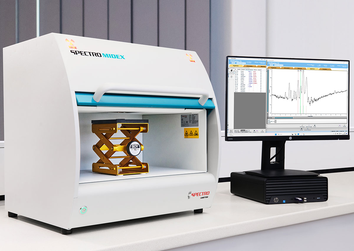 XRF system Spectro Midex