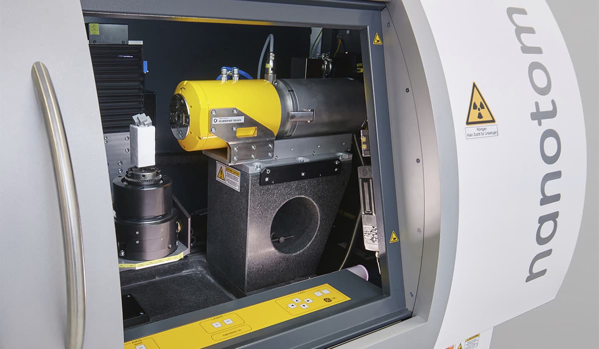Industrial computed tomography for wall thickness analysis
