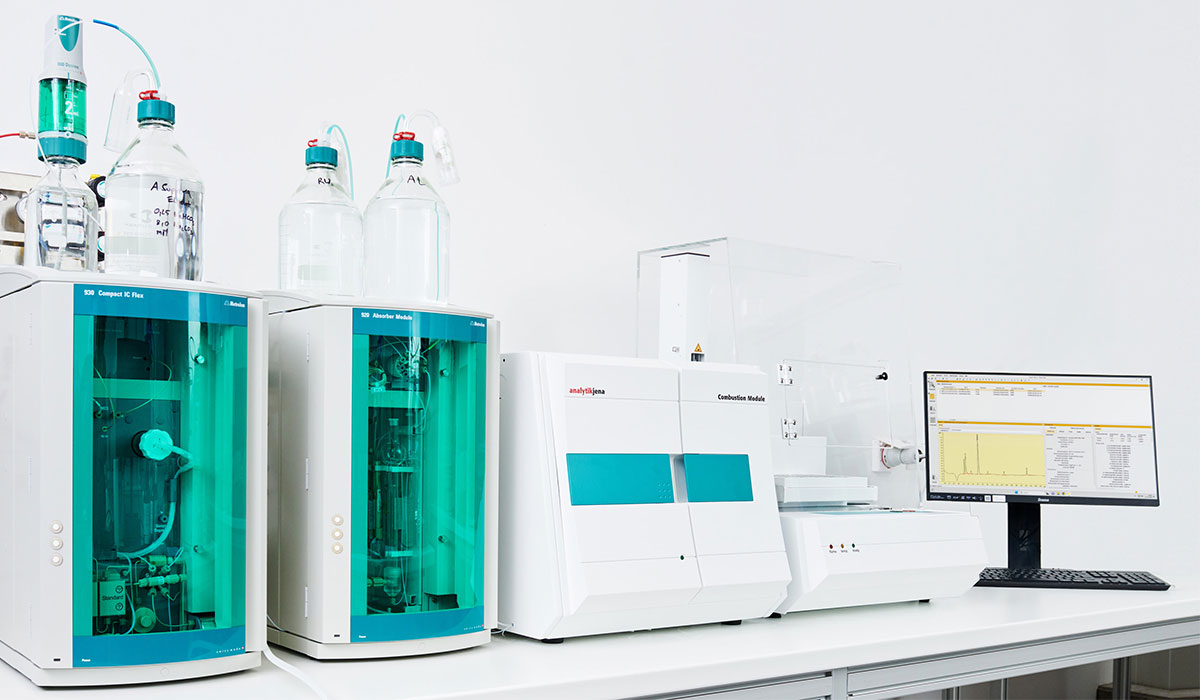 CIC zur PFAS-Analtyik in Proben