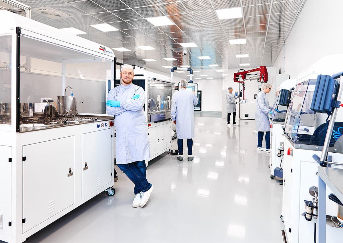 Neuerung in der Technischen Sauberkeit, z.B. weitere Becken für Großteile, kombinierte Spülmethoden und weiteres mehr
