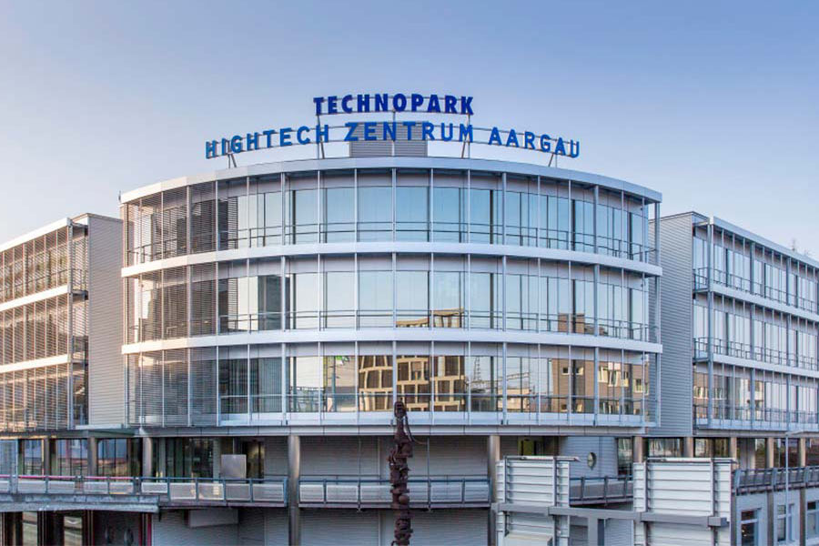 Standort in der Schweiz im Hightech-Zentrum Aargau
